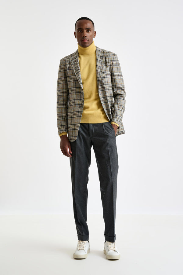 Scabal Mid-Grey Wool Kenton Jacket Escape