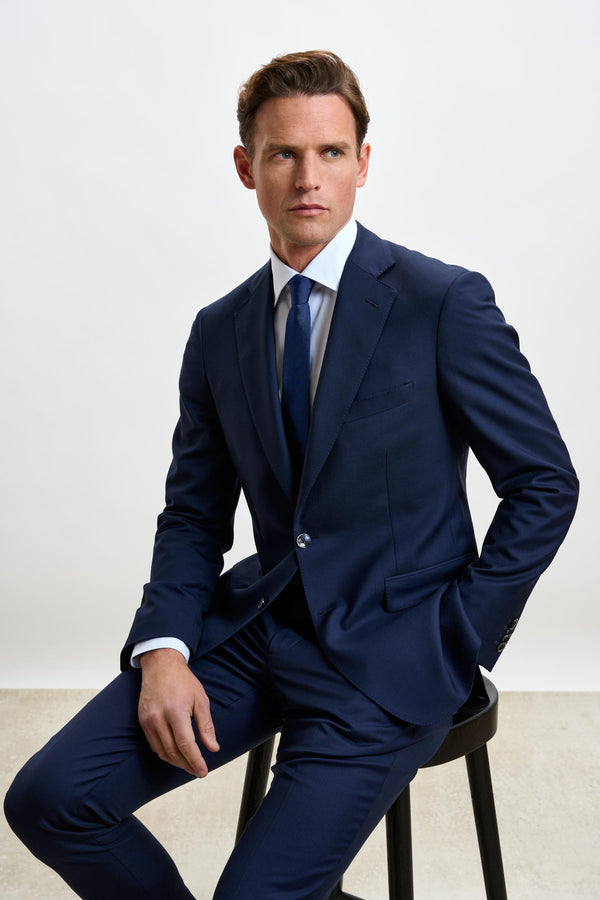 Scabal Navy Soho Suit Eton