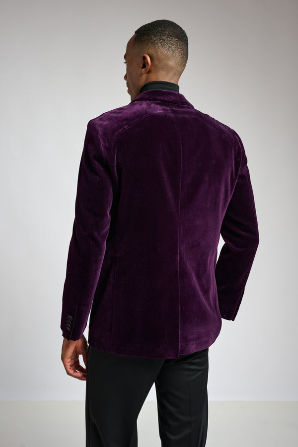 Scabal Purple Velvet Kenton Tuxedo