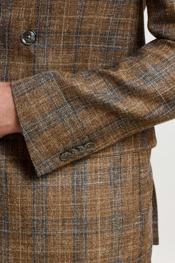 Scabal Rust Check Kenton Jacket Taormina