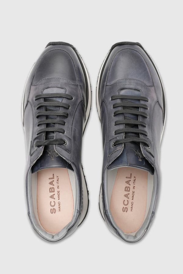 Scabal Scabal's Petrol Blue Sportswear Runner