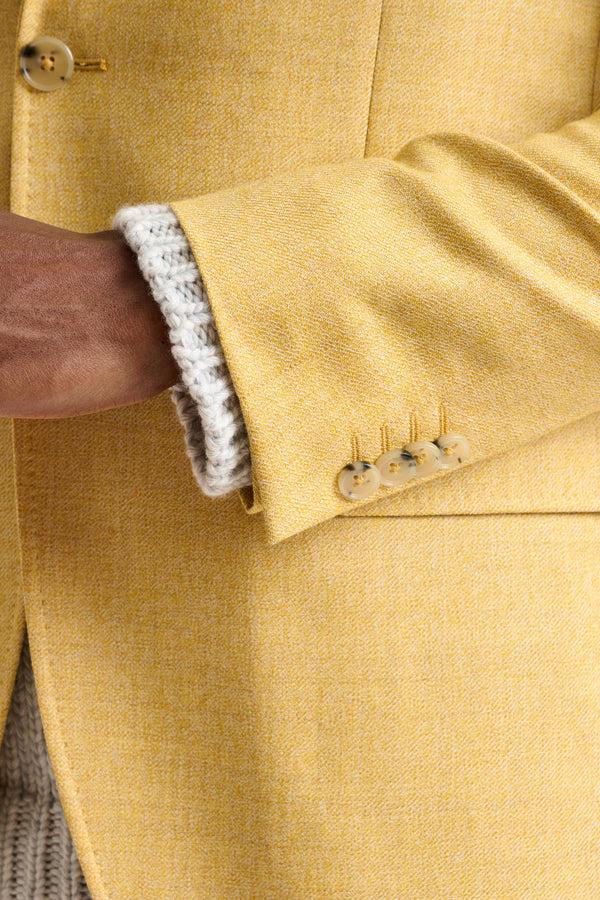 Scabal Yellow Wool Kenton Jacket Harmony