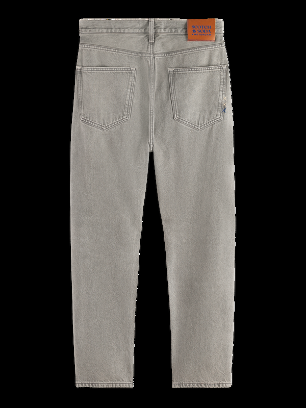Scotch & Soda Core Dean Loose Tapered Jeans Grijs Road