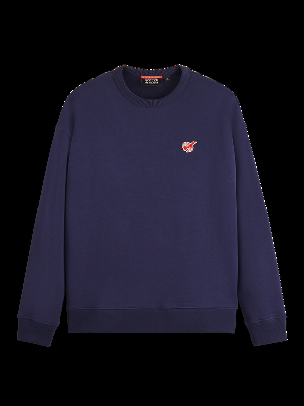scotch & soda Core - het free spirit vredesvogelsweatshirt