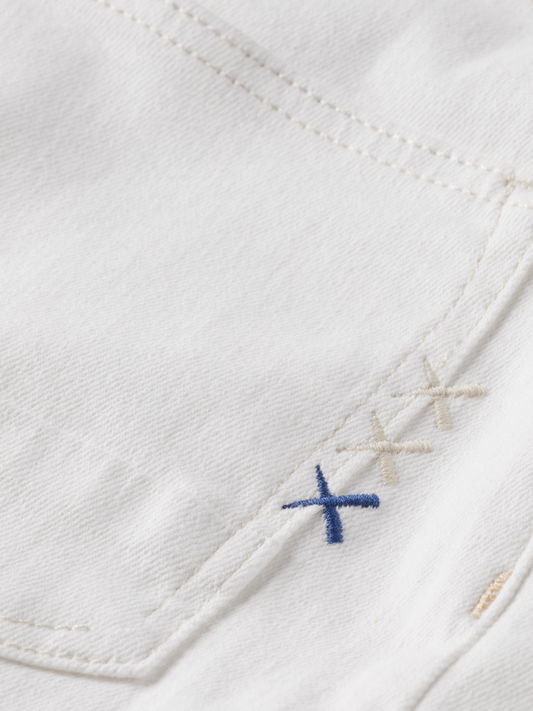 Scotch & Soda CORE RALSTON REGULAR SLIM JEANS COOL WHITE