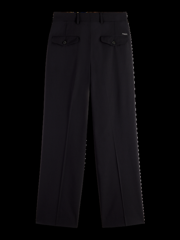 Scotch & Soda CORE RELAXED STRAIGHT FIT COOL-WOOL BLEND CHINO