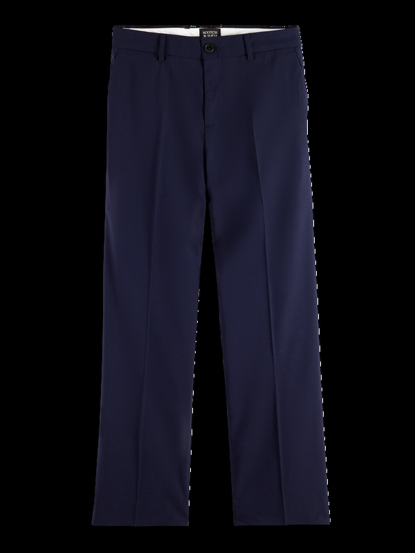 Scotch & Soda CORE RELAXED STRAIGHT FIT COOL-WOOL BLEND CHINO