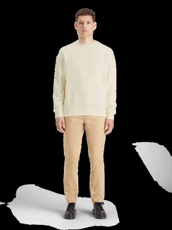 scotch & soda Core - sweatshirt met logo op de voorkant van de borst