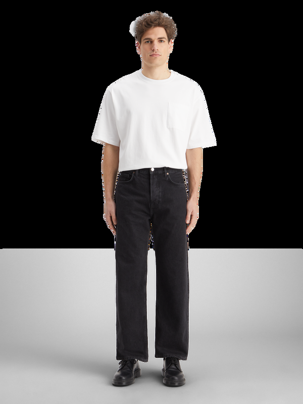 scotch & soda CORE The Pitch Loose Fit Jeans — Black Buzz