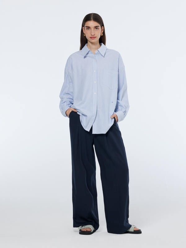 Scotch & Soda Core Vriendin Oxford Gestreept Overhemd