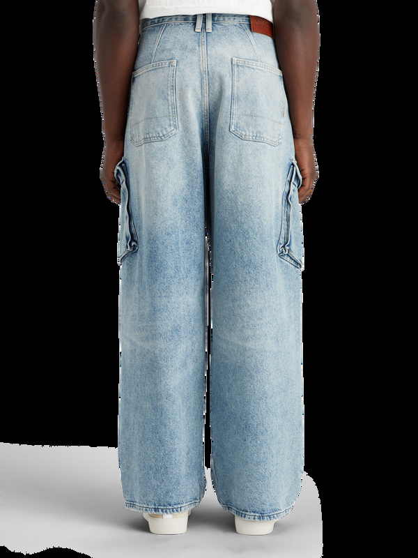 Scotch & Soda De Daze Cargojeans Met Wijde Pijpen - Rollende Weg