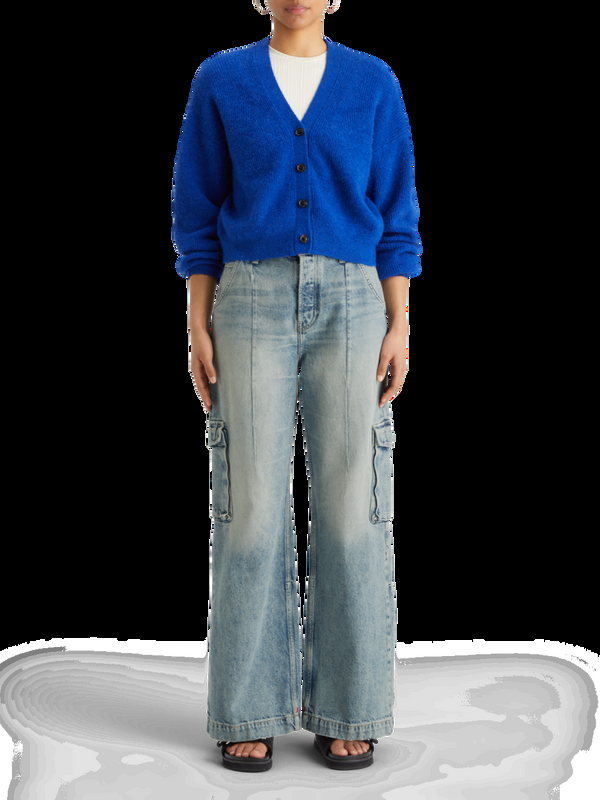 scotch & soda De diepe lage losse cargo-jeans - rollende weg