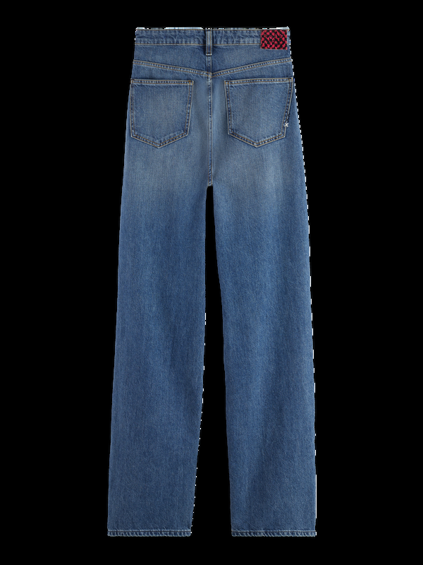 Scotch & Soda De Gerimpelde Authentieke Rechte Jeans - Kom Maar Op