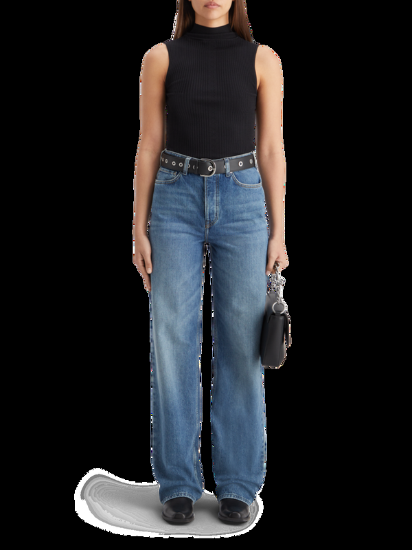 scotch & soda De gerimpelde authentieke rechte jeans - kom maar op