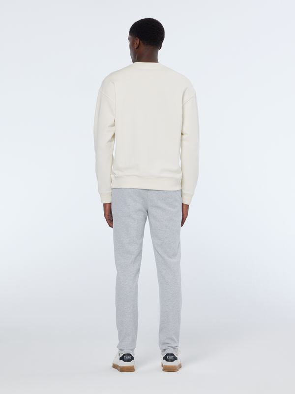 Scotch & Soda Embroidered Chest Artwork Relaxed Fit Sweatshirt