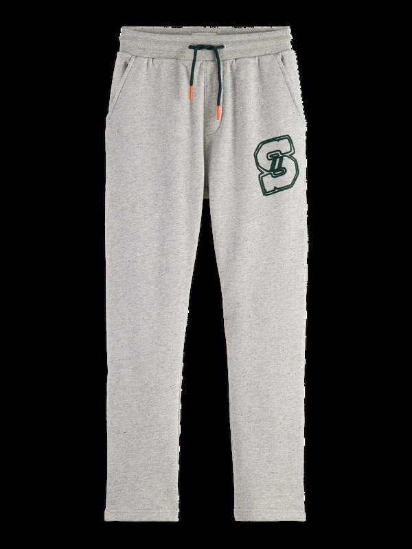 scotch & soda EMBROIDERY ARTWORK SWEATPANTS IN NEPS QUALITY