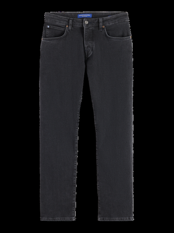Scotch & Soda Essential THE ZEE STRAIGHT JEANS CITY BLACK