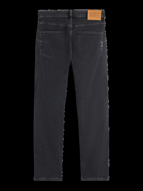 Scotch & Soda Essential THE ZEE STRAIGHT JEANS CITY BLACK