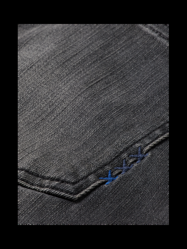 Scotch & Soda Essentials High Five Slim Super Stretch Jeans - Black Night