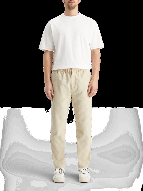 scotch & soda Fave - Corduroy jogger met geruit patroon scotch & soda Fave - Corduroy jogger met geruit patroon