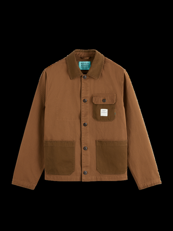 Scotch & Soda JOE JONAS X SCOTCH SODA TWILL WORKER JACKET