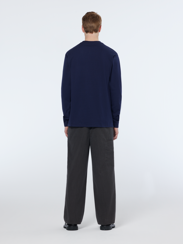 Scotch & Soda Melange With Pocket Detail Wide Fit Chino