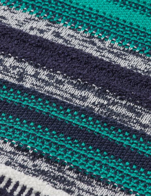 Scotch & Soda MIXED YARNS STRIPES EXTRA DROPPED SHOULDER SWEATER