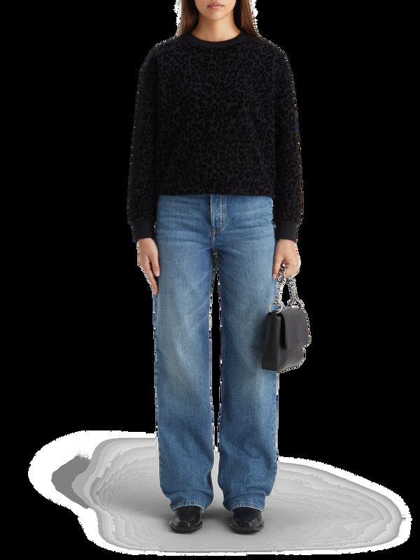 scotch & soda Relaxed fit sweatshirt met kudde-artwork