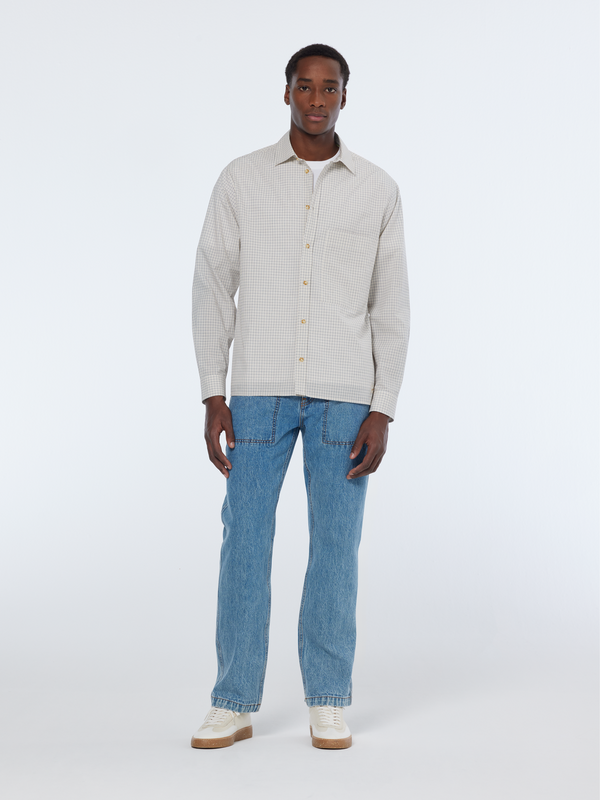 Scotch & Soda Relaxed Fit Yarn-dyed Micro-check Shirt