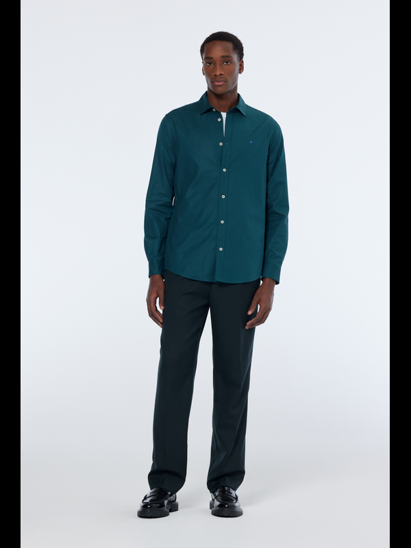 scotch & soda Relaxed straight fit pleated tailored chino