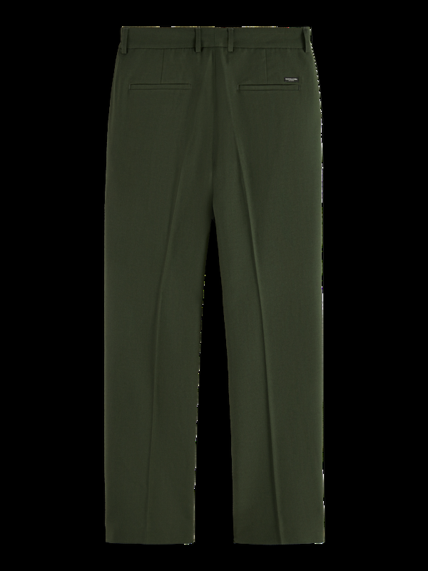 Scotch & Soda Relaxte Chino Van Wolmix Met Rechte Pasvorm