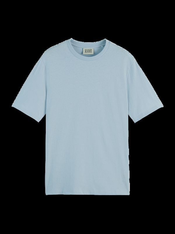 Scotch & Soda 3 Crosses Cotton-linen T-shirt