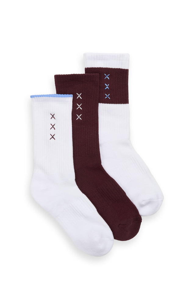 Scotch & Soda 3PACK WOMENS CREW