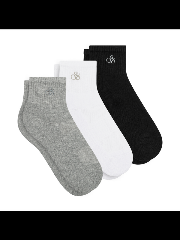 Scotch & Soda 3PACK WOMENS QTR CREW