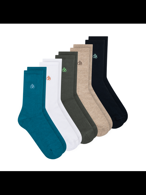 Scotch & Soda 5-PACK MEN'S COTTON BLEND SOCKS