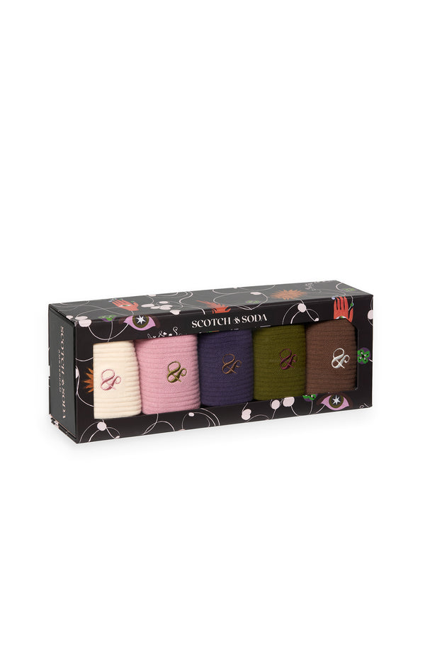 scotch & soda 5PK WOMENS GIFT BOX CREW
