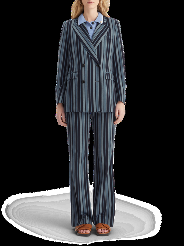 scotch & soda Aansluitende db gestreepte blazer