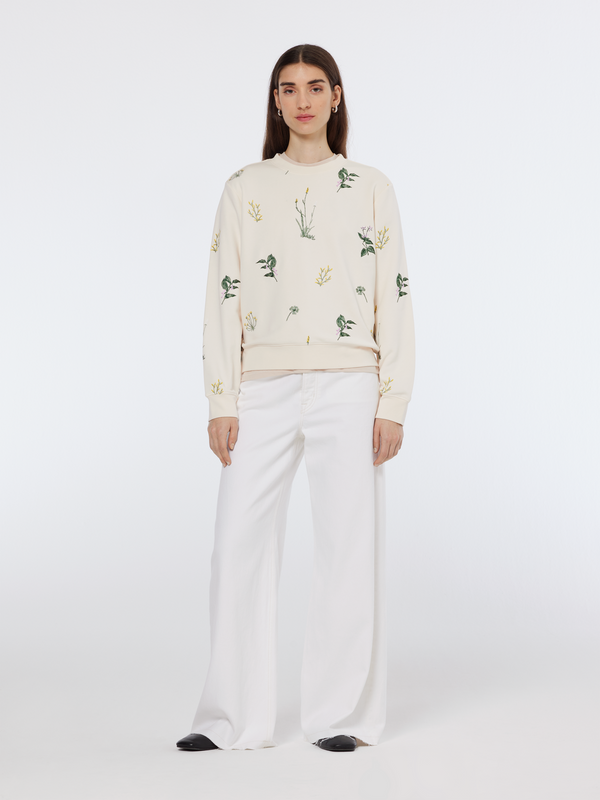 Scotch & Soda All Over Embroidery Regular Sweatshirt
