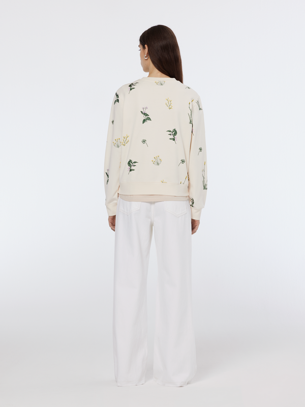 Scotch & Soda All Over Embroidery Regular Sweatshirt