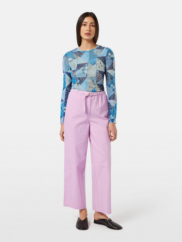 Scotch & Soda All Over Print Mesh LS T-shirt