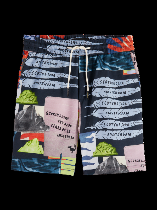 scotch & soda All-over printed shorts