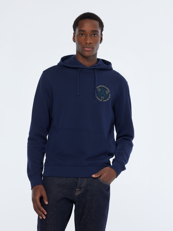 scotch & soda artwork hoodie