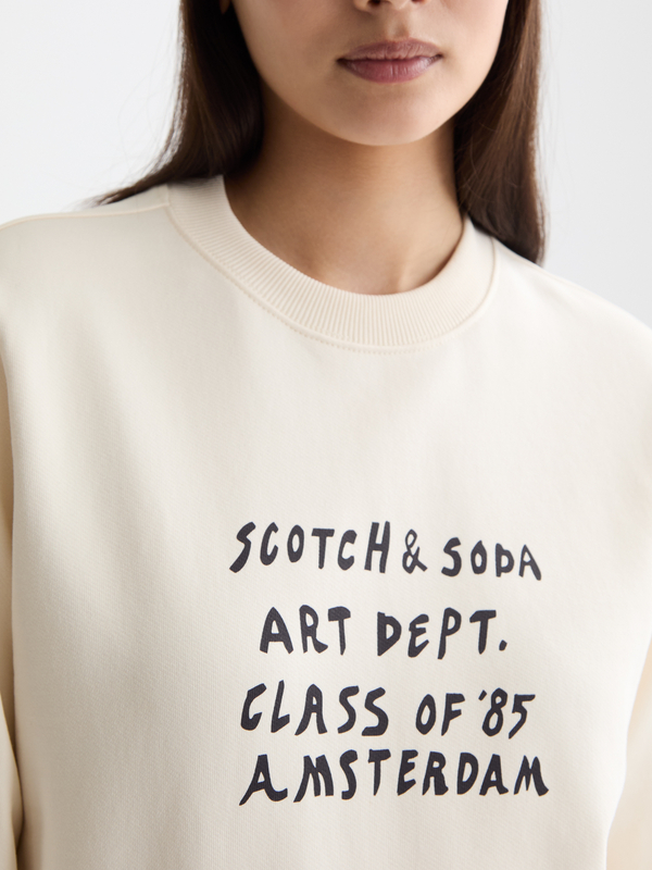 Scotch & Soda Artwork Sweatshirt