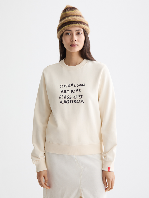 scotch & soda artwork sweatshirt