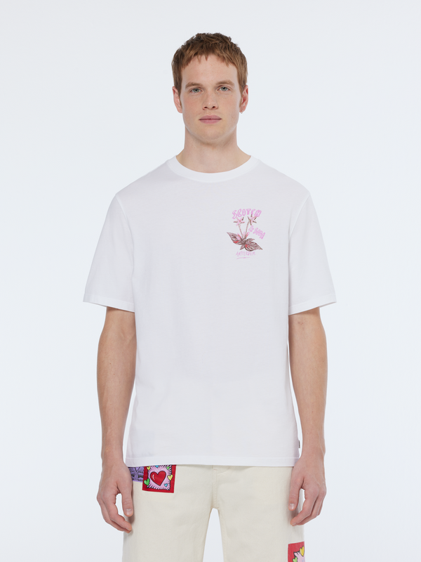 scotch & soda artwork t-shirt