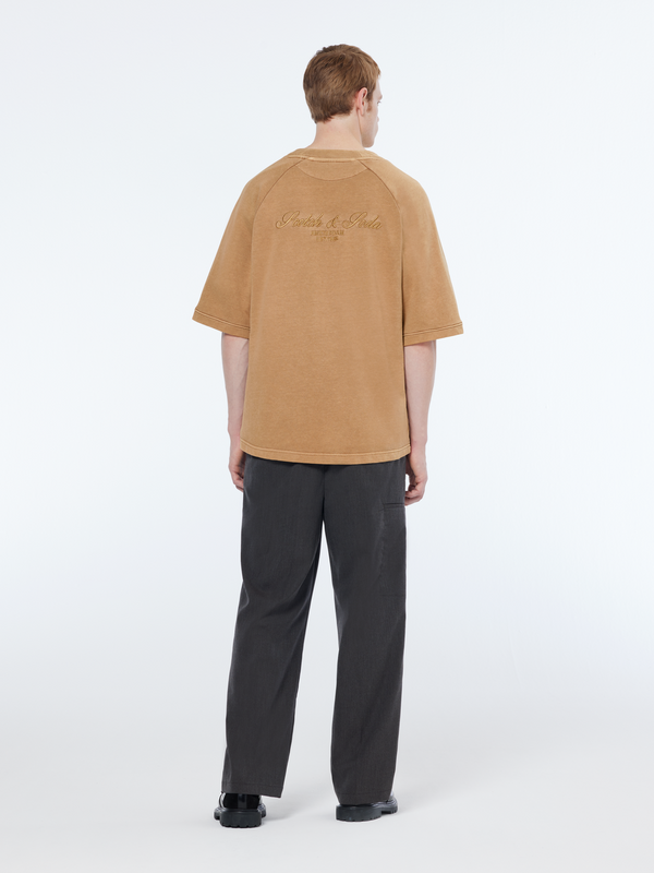 Scotch & Soda Baseball Short Sleeve Sweatshirt
