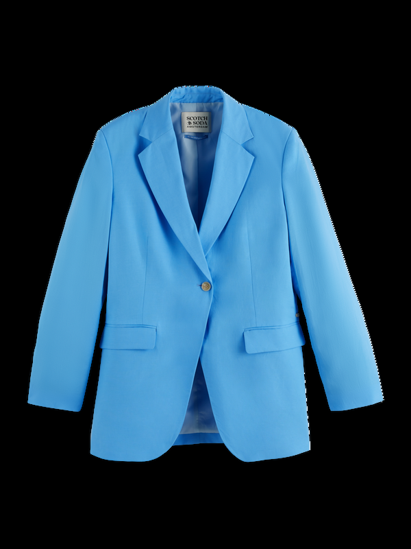 Scotch & Soda Boyfriend Linen Blazer