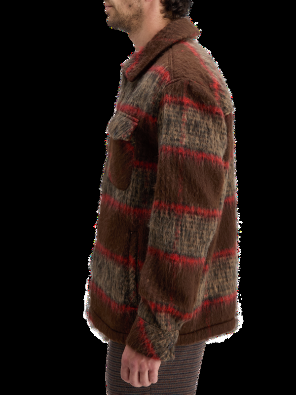 Scotch & Soda BRUSHED WOOL BLEND OVERSHIRT