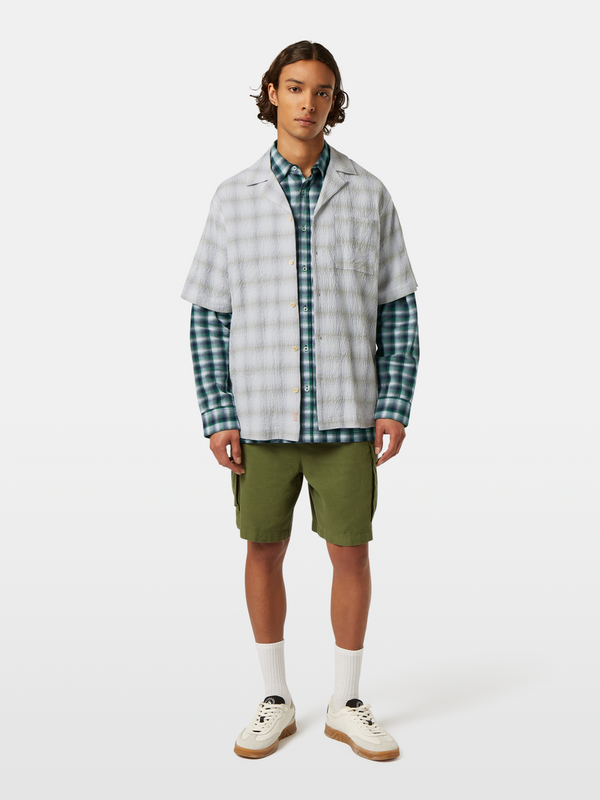 Scotch & Soda Checked Short Sleeve Shirt