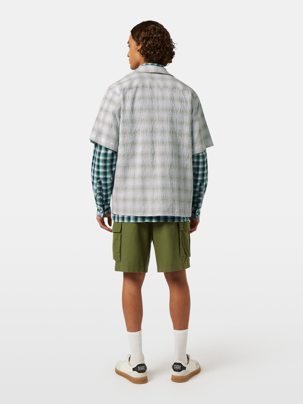Scotch & Soda Checked Short Sleeve Shirt